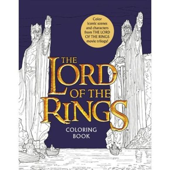 The Lord of the Rings Movie Trilogy Coloring Book: Coloring Book -- Warner Broth - Picture 1 of 1
